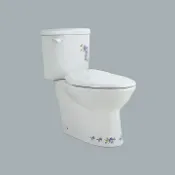 Homebox 好博家 online Store HCG彩繪兩件式馬桶30cm/CS4394(AL)