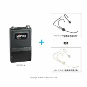 悅適影音教學導覽用品 MT-103a MIPRO 原廠VHF佩戴式發射器+MU-55HN/MU-55HNS 原廠頭戴式麥克風(二選一)