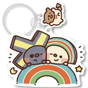 《全新 未拆封 /現貨 》便宜 出清品 OPEN!x卡娜赫拉聯名 icash 2.0 彩虹 擠擠臉