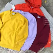 (店+)【carhartt】現貨 Carhartt Wip Chase Hood 帽t 大學t 長袖 橘色 芥末黃 黃 紫色