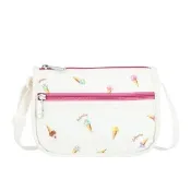 【Lesportsac】Classic Mini Hobo 時尚迷你小型斜背包 側背包 小廢包 手機包 送禮 禮物 女包(繽紛冰淇淋)