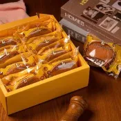 【生活市集】【巴特里】古早味雞蛋糕手提盒(8入/盒) 起司風味雞蛋糕