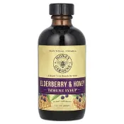 【iHerb】Honey Gardens, 機體抵抗支援糖漿，接骨木果和蜂蜜味，4 液量盎司（120 毫升）