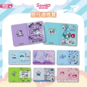 香港三麗鷗 美樂蒂 hello kitty 大寶 酷洛米 雙星仙子 大耳狗 大眼蛙 人魚漢頓 旅行證件套 護照套 卡套