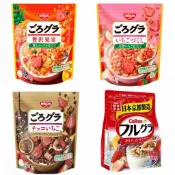 【貓咪姐妹】日本日清麥片 水果穀片 巧克力穀片 抹茶穀片 大豆穀片 水果麥片 抹茶麥片