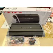全新美國進口CRUNCH 4000.1D 大功率單聲道推12吋D類擴大機4000W@1歐*1聲道建議搭配20F電容