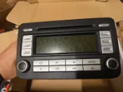 (1F) 汰換品 VW Golf 5 1K0035186R 汽車音響主機 /未測試/目視螢幕老化/零件機