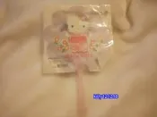 全新 KITTY 和風扇子(紫色)***2000年(已絕版)