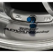 適用於ADVAN racing RZ-DF輪轂輪圈車貼紙車貼花胎鈴改裝修複翻新