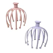 【蝦皮直營】頭皮按摩器 (4入組) 頭皮抓癢頭皮止癢磁石按摩滾珠按摩舒緩頭皮頭皮按摩頭皮癢抓頭皮頭皮抓按摩爪抓頭器