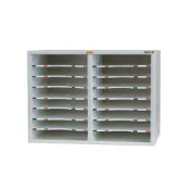 (店+)【大富】PVC-QBOX板-塑鋼外體 開放式文件櫃 W565xD335xH410mm/個 SY-402F