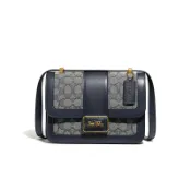 COACH ALIE 蛇皮細節標志性提花單肩包女士側背包斜跨包 斜背包 4615~【 菲尼斯 國際精品 ★初秋極享】