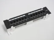 【ANP】19吋 Cat6 六類 RJ45 12 Ports Patch Panel 跳線板 含 89D 固定座