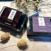【五倍券優惠】日本SHACHIHATA 浮世繪 森林色系印台(藤、菖蒲)