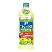 【NISSIN 日清】1罐入 oillio食用芥花菜籽油 987ml/罐 日本原裝進口食品 零膽固醇無反式脂肪 可油炸耐高溫