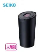 SEIKO 太陽能夜間感應式 LED燈白光 可全開式煙灰缸 ED-246