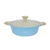 【SILWA 西華】麥岩不沾IH鴛鴦鍋28cm-電磁爐適用