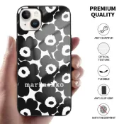 Marimekko 5 TPU 玻璃保護殼外殼 IPhone 15 16 Pro MAX Plus
