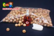 【松果購物】【阿里山小姑娘】阿里山檜木精油30ml(噴頭式)+阿里山檜木球１公斤( 13mm ) 附網袋組合.居家生活必備.防蟲和除臭天然無毒最安心
