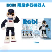 🔥【批發日本】日本正版 洛比 Robi 迷你二足步行機器人 組裝模型 走路玩具 可動公仔 療癒擺飾 兒童節禮物🔥