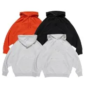 【Wtaps】Wtaps SIGN-YD HOODY / COTTON 帽T 黑/灰/橘 252ATDT-CSM02
