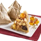 【基食堂】阿基師珍珠干貝粽(4入)(840g)x1(現貨家常菜)