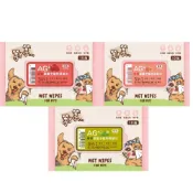 (店+)【等等】Ag+銀離子寵物濕紙巾 10抽