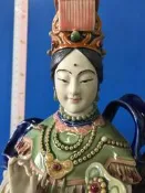 石灣陶媽祖慈像  梁志標
