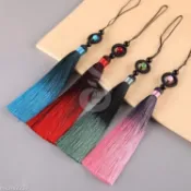 圓環漸變流蘇穗子中國結漸變古風笛子掛飾圖扇折扇子吊穗漢服衣襟
