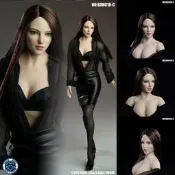 1/6 SUPER DUCK SDH018-C 棕發美女頭雕