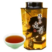  【龍源茶品】凍頂烏龍功夫陳年老茶葉鐵罐組(150g/罐)-附提袋/任選規格-凍頂烏龍老茶-熟茶-中焙火-重發酵-凍頂老茶