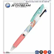 原子筆 小美人魚 三色筆 JETSTREAM 日本製 0.5mm 迪士尼公主 Ariel 艾莉兒 八寶糖小舖