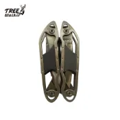 【Treewalker】15.5cm不銹鋼鉗子瑞士刀 11用 萬用露營求生 攜帶實用刀具組690