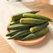 【秋葵脆片】脫水乾燥。屏東秋葵產地直送。酥脆微微鹹香