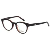 CHLOE 光學眼鏡(黑配咖啡色)CE2680A