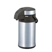 【TIGER 虎牌】按壓式不鏽鋼真空保溫壺4000ml(MAA-A402大容量保溫保冰/桌上壺)