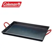 Coleman 美國 黑鐵煎盤 煎鍋 適雙口爐 瓦斯爐 烤肉架 焚火台 CM-9423J CM-9410J 綠野山房