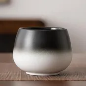 台灣現貨茶杯家用功夫茶具茶洗陶瓷大號茶渣水盂簡約建水茶道杯洗水缸LOGO