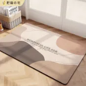 環保無異味+可客製 北歐風浴室地墊 強力吸水 矽藻土地墊 浴室防滑地墊 吸水地墊 廁所地墊 腳踏墊 珪藻土地墊 防滑墊