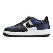 (店+)【NIKE 耐吉】HJ9201-400 NikeAir Force 1 經典舒適GS 低幫 板鞋 藍白黑色 男女同款 nike男鞋 男運動鞋 nike女鞋 運動鞋女 休閒鞋