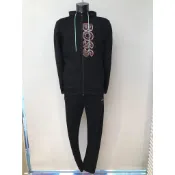 高雄凡賽斯歐洲精品 HUGO BOSS BOSS 彩色刺繡大字體Logo 棉外套、縮口長棉褲 搭配套裝