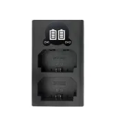 【ROWA 樂華】FOR SONY NP-FZ100 FZ100 TYPE-C 液晶顯示 雙孔充電器 副廠 雙充 (相容原廠)