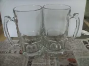 1對啤酒杯1000cc 酒杯 美式啤酒杯 超級啤酒杯 飲料杯 玻璃杯 飲料杯(可換物)