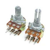 WH148 單聯3腳 雙聯6腳 電位器 B1K 2K5K10K20K 50K 100K 103 104