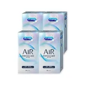 【Durex 杜蕾斯】AIR輕薄幻隱裝保險套8入x4(共32入-避孕套/衛生套/極致輕薄系列)