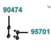 90474華司 95701螺絲齒輪油 雷霆 G5 G6 奔騰 VJR  MANY 雷霆王 G6E 得意 G4單一個價錢