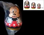 A-218 ： 米妮 MINNIE  2004 DISNEY CAPACARA  迪士尼 俄羅斯娃娃 扭蛋　富貴玩具店