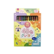 【DAISO大創線上購物】48色蠟筆