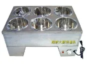◇翔新大廚房設備◇全新【6格 魯菜桶-電力式】溫控電壓110V.隔水加熱.不鏽鋼.保溫台.保溫桶.熟食保溫盤.貨到付款