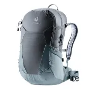 【deuter】FUTURA 21SL透氣網架背包(3400021黑/水藍/戶外露營/休閒健行/自助旅行包)